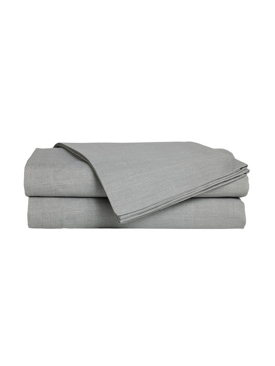 Das Home 5452 Double Bed Sheet 240x260cm Grey