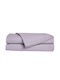 Das Home 5449 Σεντόνι Ημίδιπλο με Λάστιχο 120x200+35εκ. Lilac