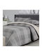 Das Home 5458 Σετ Σεντόνια Υπέρδιπλα με Λάστιχο 170x200+35εκ. Beige, Grey (4τμχ)