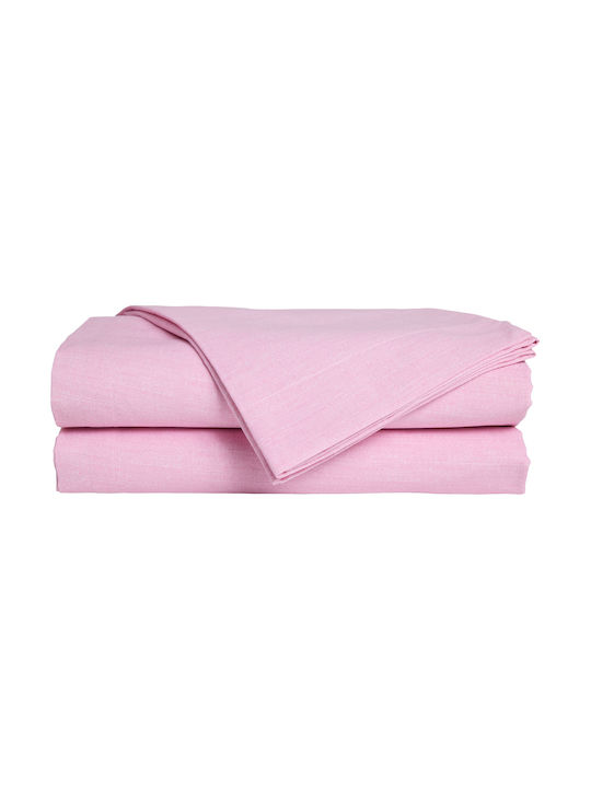 Das Home 5450 5450 Bettlaken Einzel 170x260cm Rosa