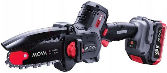Mova Battery Pruning Chainsaw 1x2Ah Brushless 20V 1.1kg with 12cm Blade