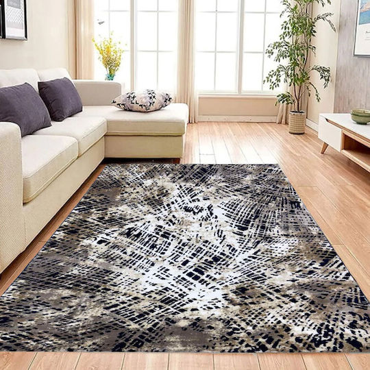SpitiBazaar Rechteckiger Brauner Wohnzimmer Teppich 160x220cm