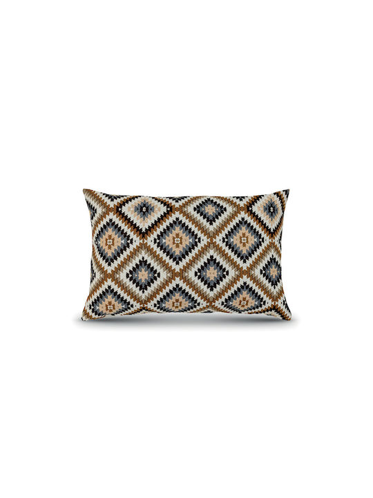 Lino Home Decorative Pillow Case Almeria Brown ...
