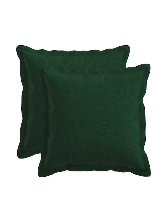 vidaXL Sofa Cushion Houten Dark Green 45x45cm