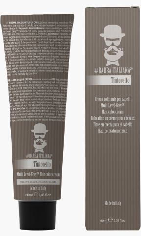 Barba Italiana Tintoretto Multi-level Vopsea de Păr fără Amoniac Nr.1 60ml