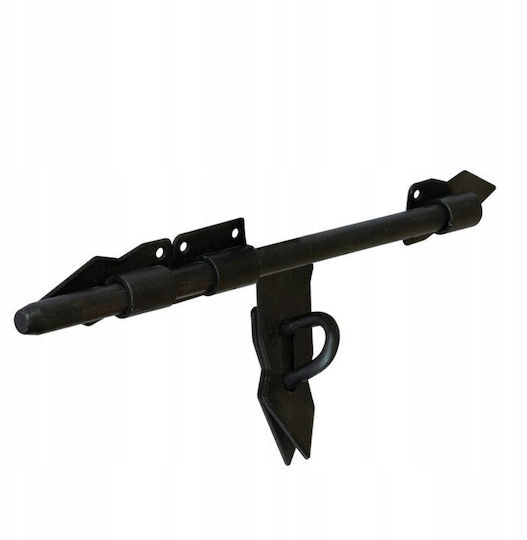 Domax Türgriff & Haken Vorhängeschloss 40mm Schwarzer
