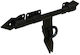 Domax Türgriff 40mm Schwarzer