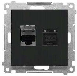 Kontakt-Simon Double Network Socket Mechanism R...