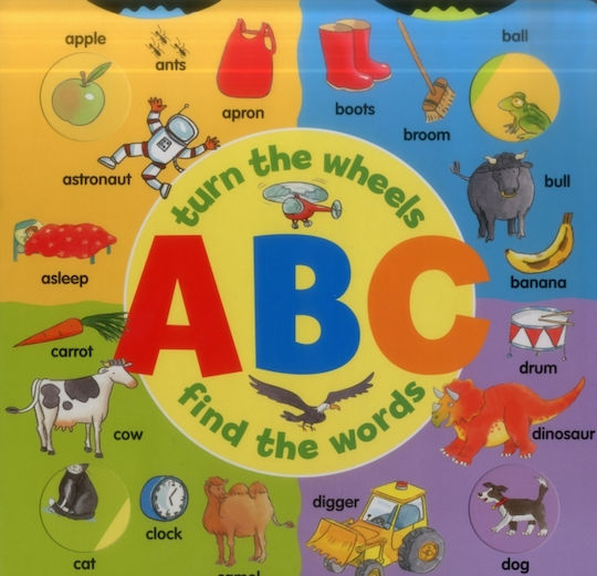 Abc: Dreh Die Räder - Finde Die Wörter - Anness Publishing - Pappbilderbuch