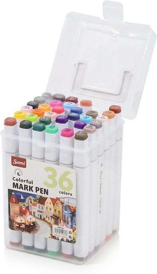 Zeichnungsmarker 36 Farben Set 36 Stück