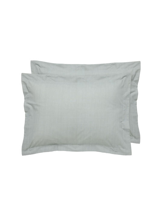 Das Home Casual Kissenbezüge Oxford Grün 50x70cm