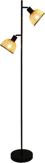Eko Light Lampadăr De Podea Înălțime 155 Cm Auriu