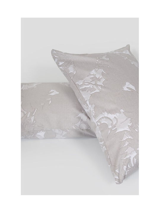 Viokarpet Diamond 252 Kissenbezug Beige 50x70cm