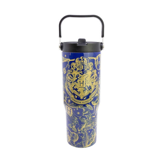 Stor Isolierte Thermosflasche Rostfreier Stahl 860ml Harry Potter - Magic & Mayhem mit Handgriff