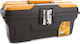 Forte Werkzeugkoffer Hand Metallisch P43.4xB23.9xH19.4cm