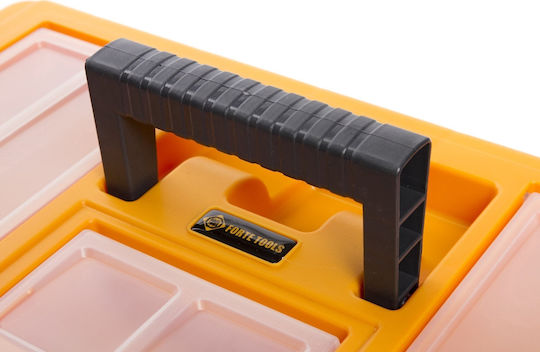 Forte Werkzeugkoffer Metallisch P48.6xB32xH26.7cm