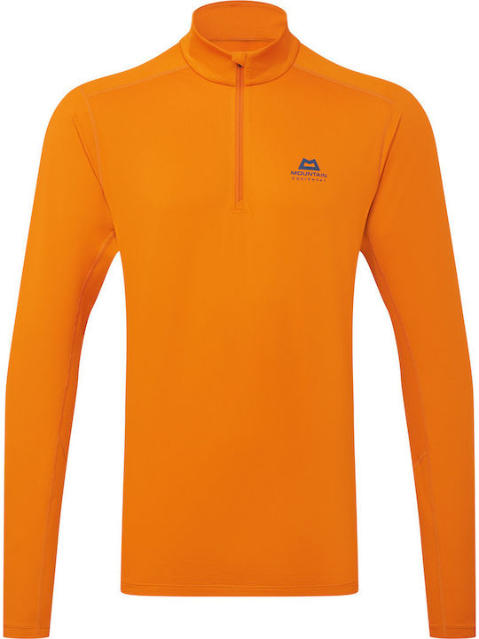 Long Sleeve Orange Blouse