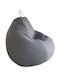 Pouf Birne Wasserdicht Graues 70x70x80cm A2MUSgrau