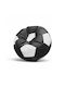 Pouf Sessel Wasserdichte Ball Schwarz mit Weiß 75x75cm B1MUSschwarz-weiß