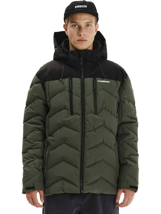 Emerson Мъжко яке Puffer Pine Olive/black