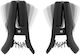 Черни Презареждащи Скоби За Зърна С 10 Нива На Вибрация Калъф Bedroom Fantasies Vibrating Nipple Clamps Black 7.9cm