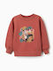 Kids Sweatshirt Tile Red