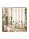 My Home Luxury My Home Luxury Stoff Duschvorhang 180x180cm