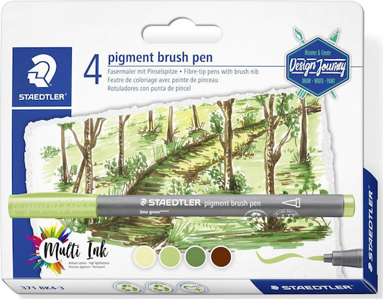 Staedtler Design Journey Маркери за рисуване комплект 4 цвята
