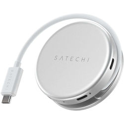 Satechi OntheGo USB-C Docking Station with Silver Satechi OntheGo USB-C Docking Station with Silver