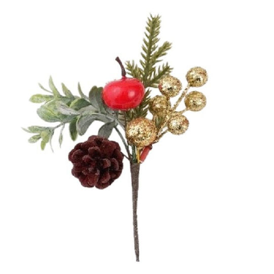 Decorațiune De Crăciun Din Plastic Lungă 18 Cm Multicoloră