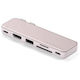 Satechi Snap USB-C Docking Station With 4K PD Pink
