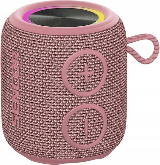 Sencor Sirius 2 Micro Difuzor Bluetooth Rezistent la Apă 5W cu Durată a Bateriei de până la 10 ore Roz