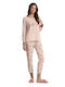 Infiore Winter Women's Pyjamas Set Soft Pink
