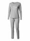 Mihra Winter Women's Grey Pyjama Set