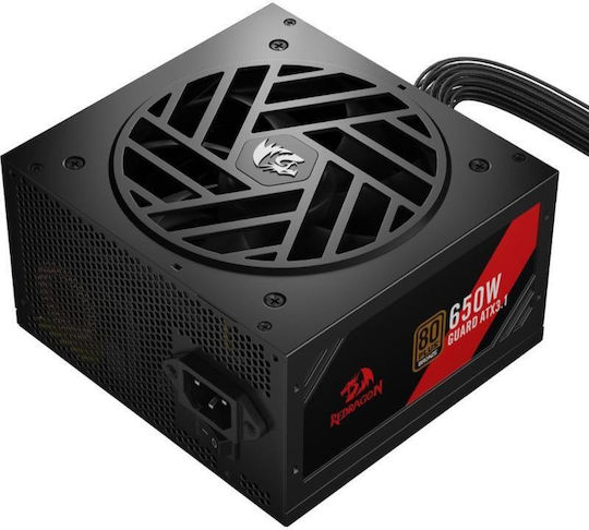 650W Черно Захранващо Блокче За Компютър Full Wired 80 Plus Bronze (RGPS-650WGU)