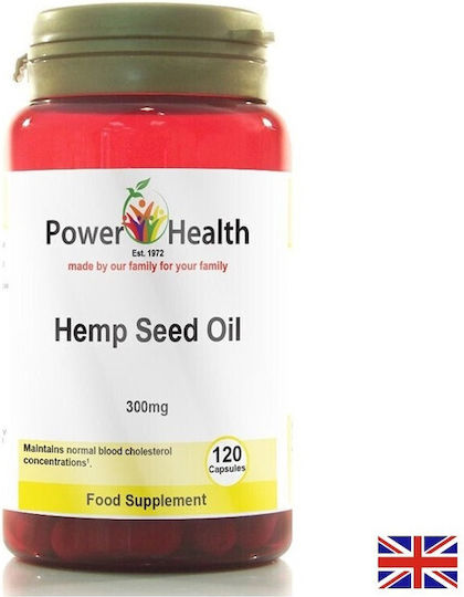 Power Health Омега 3 Ленено масло 300mg 120 капсули