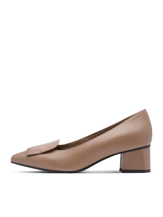 Marco Tozzi Leder Pumps Beige