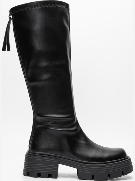 Damenstiefel Schwarz