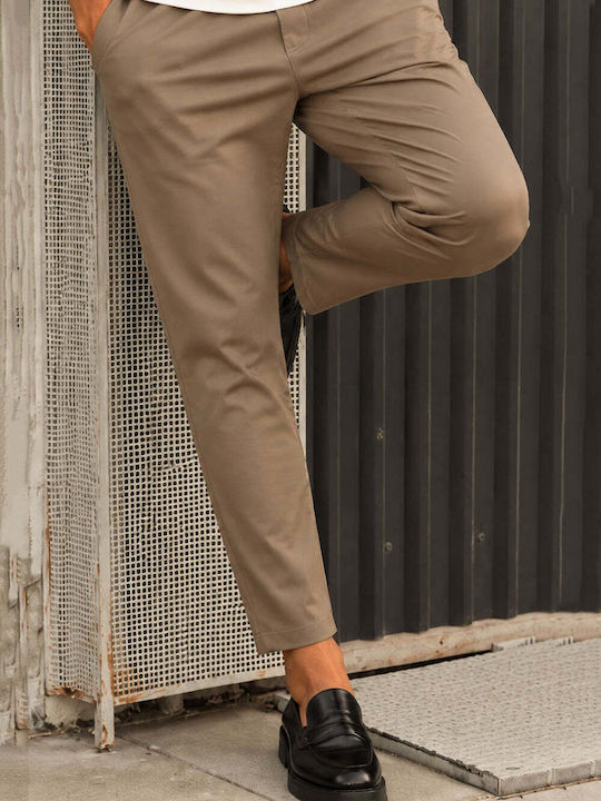 Henry Clothing Men's Beige Trousers
