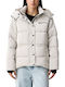 Women's Ecru Winter Jacket