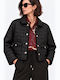 Women's Puffer Jacket for Winter Black