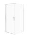 Cersanit Shower Cabin for Shower with Sliding Door 90x80x195cm