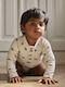 Lil' Atelier Grey Bodysuit