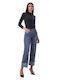 High Rise Women's Jean Pants in Straight Leg Style