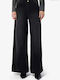 High Rise Women's Jean Pants Black