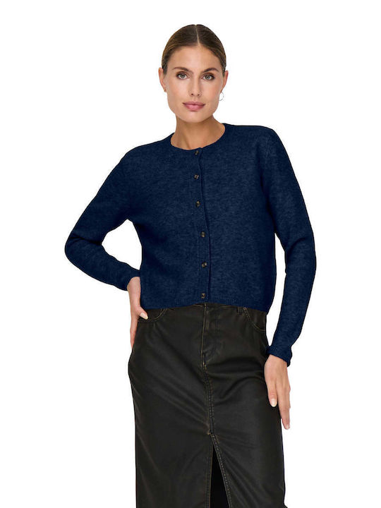 Jdy Women's Knitted Blue Cardigan