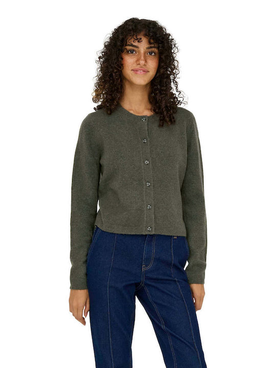 Jdy Women's Knitted Cardigan Green
