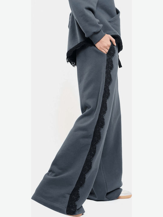 Damen Jogginghosen Grau