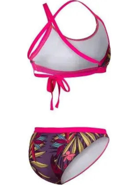 Top Bikini Floral Tropical
