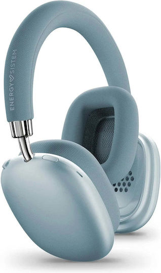 Energy Sistem Pineapple Max Безжични Bluetooth Over Ear Слушалки с 40 часа Време за работа и Quick Charge Светлосини